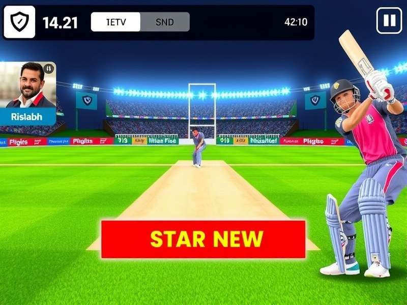 Rishabh S Quickfire Innings Game Screenshot